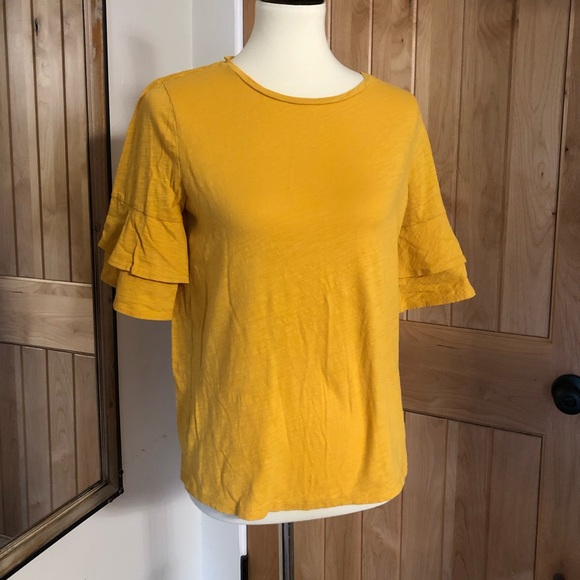 Mustard Essential Soft Tee - S